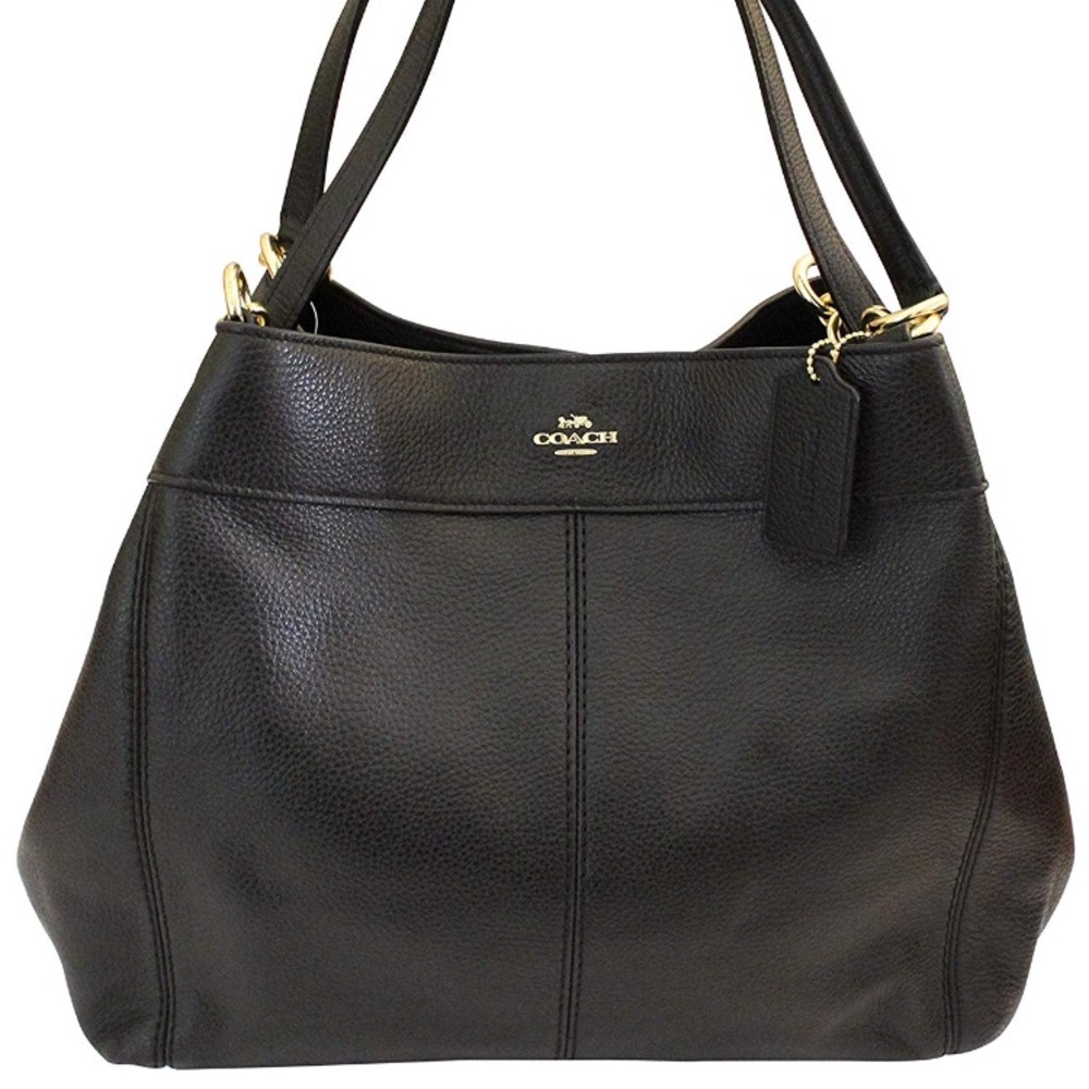 Coach Pebble Leather Shoulder Bag